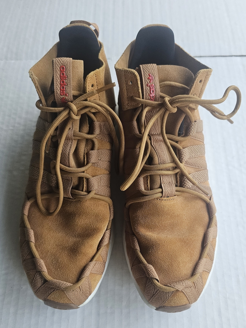 Adidas Men’s Brown Suede Casual Sneakers